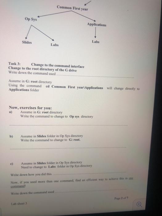 line interface. At the end of this lab, you will be able