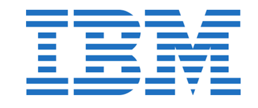  Write a display() function that draws the IBM logo. You should