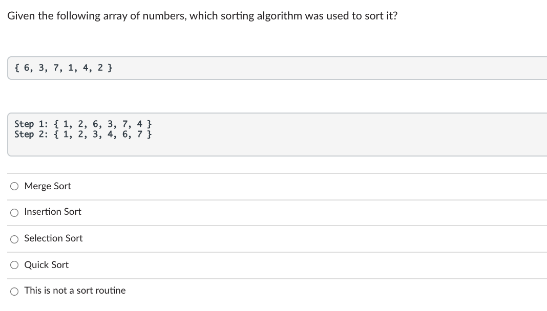 equal O Merge Sort Which sort routine has the same time complexity