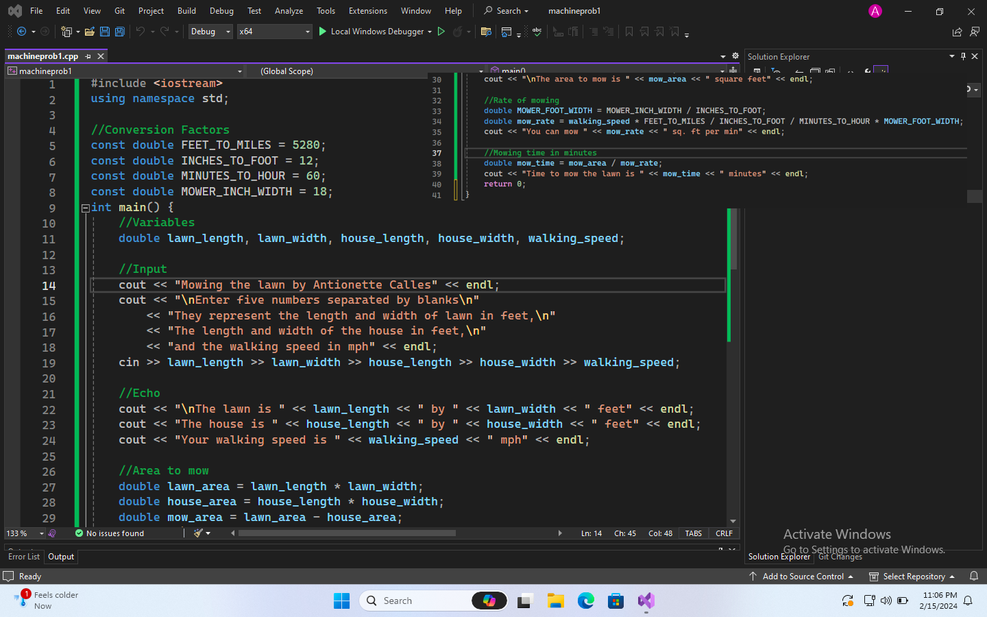  Please help me fix this code, it is not giving the