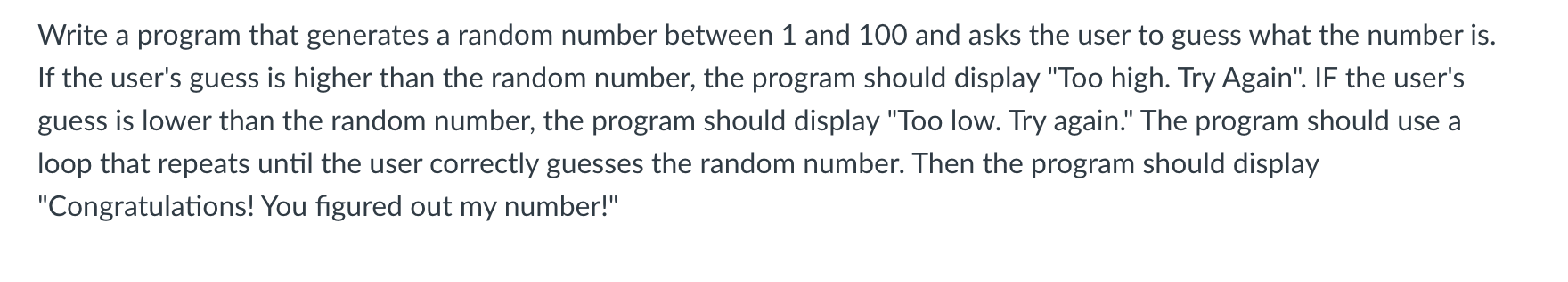 In C++ Write a program that generates a random number between 1