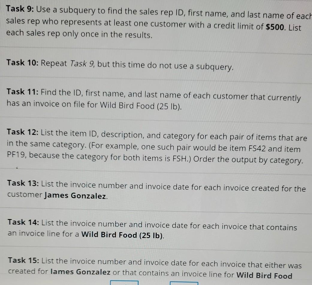 wants to build an Internet presence. With the data stored in a
