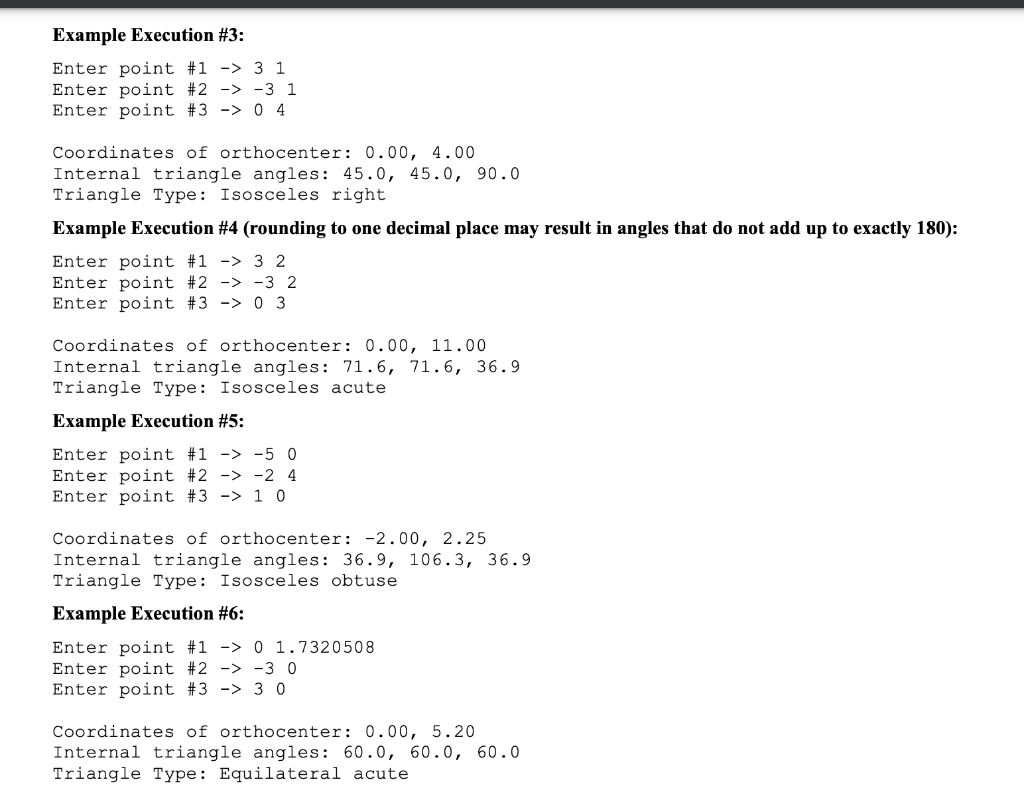 operations, and has everything in separate user-defined functions. The things to AVOID
