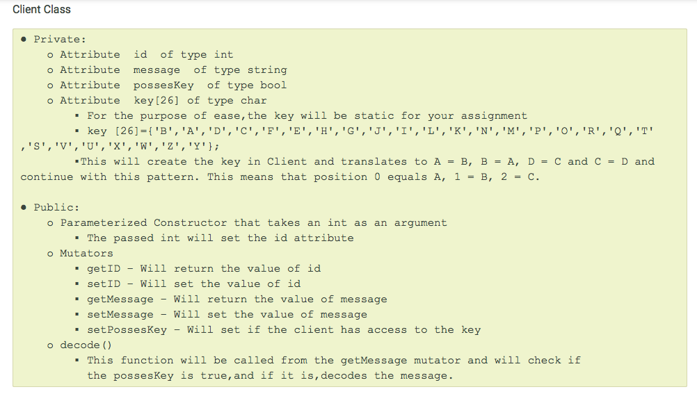 #include "messageServer.h" #include "encodedServer.h" #include "utility.h" using namespace std; int main() {