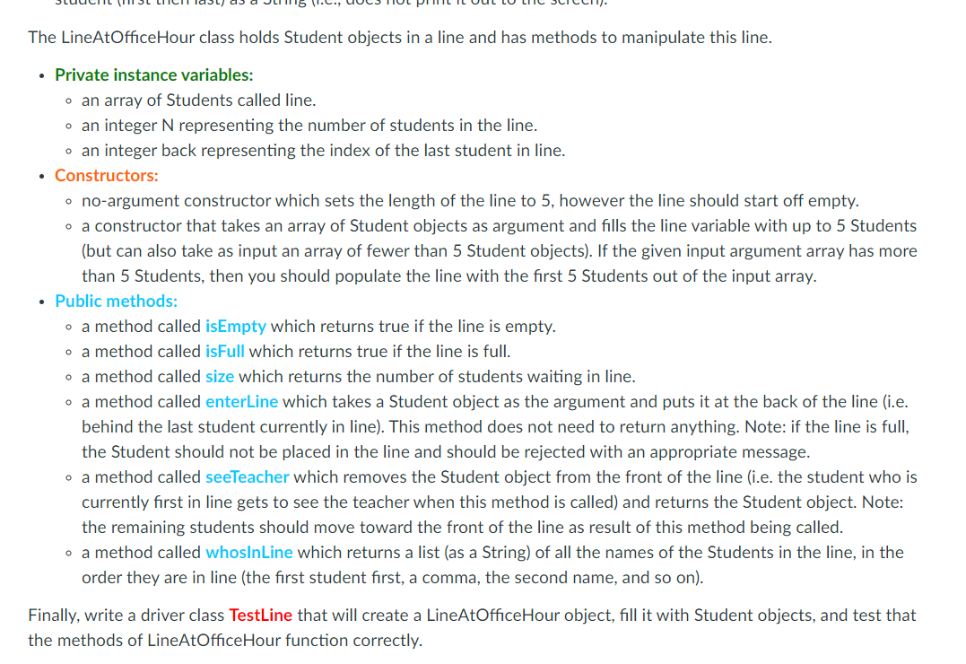 answered, please. In java. Today we look at scoping (private vs. public),