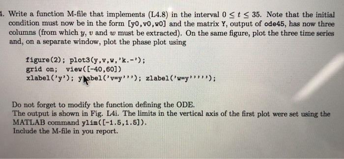  . Write a function M-file that implements (L4.8) in the interval
