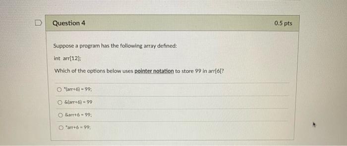 in two pointers as arguments. Both pointers point to integers. The values