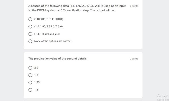  subject :information theory note: please I need answer within 15 min