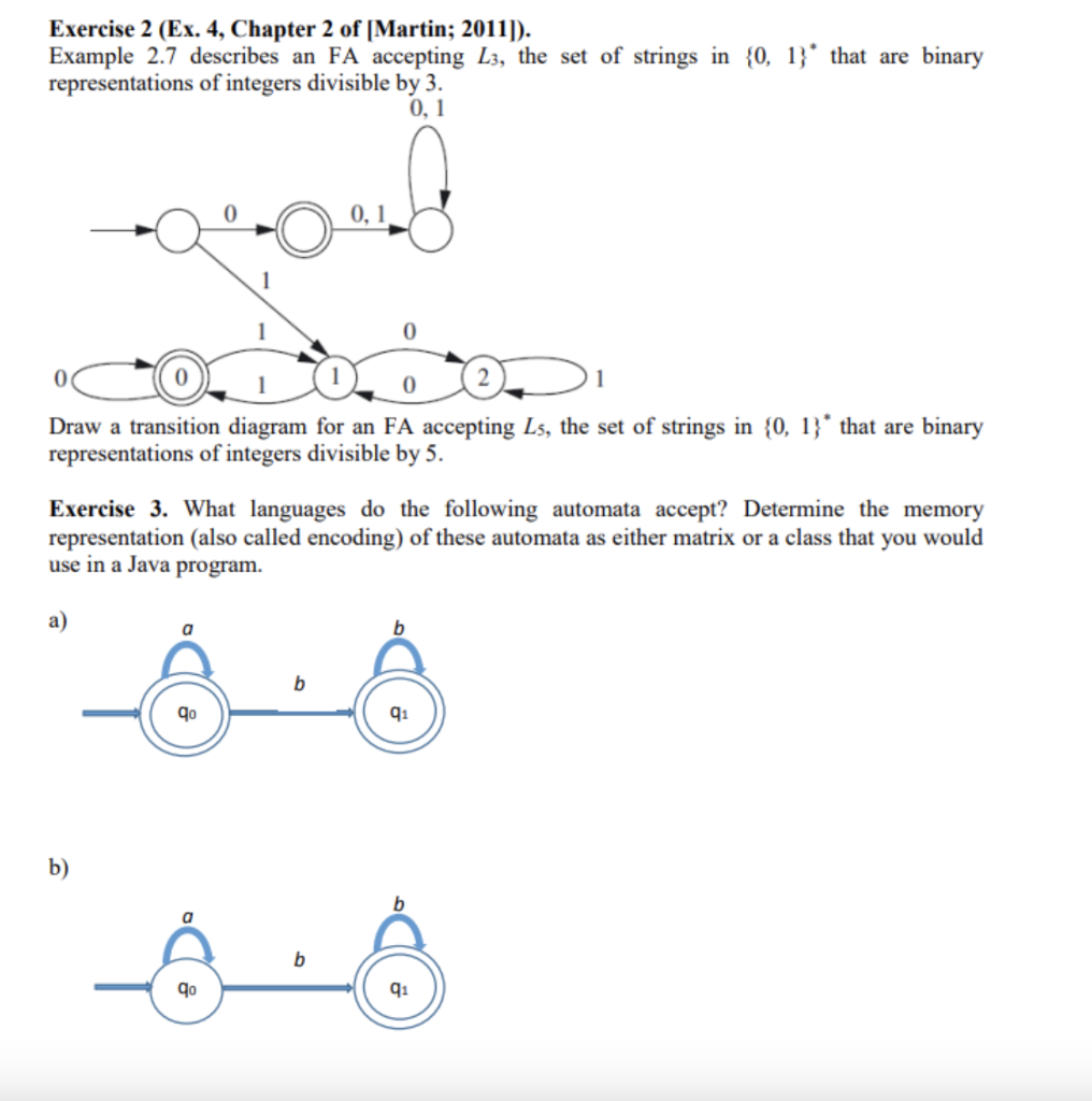  Exercise 2 (Ex. 4, Chapter 2 of [Martin; 2011]). Example 2.7
