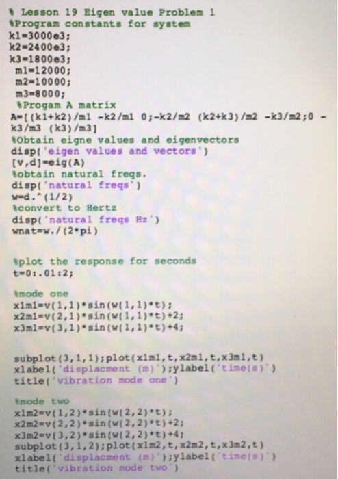 three pictures Instructions Use the Lesson 19 problem 1 with the following