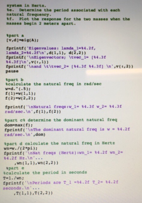 in Hertz. (cyles/sec)