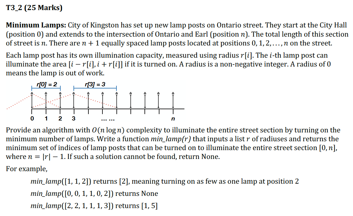 greedy (8 points) Program is correct but does not use greedy 4