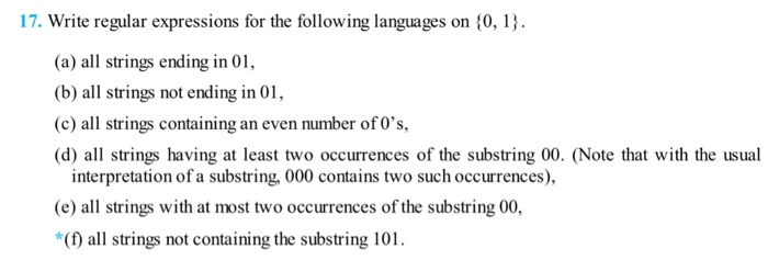  Please answer parts b, d and e using the appropriate notations