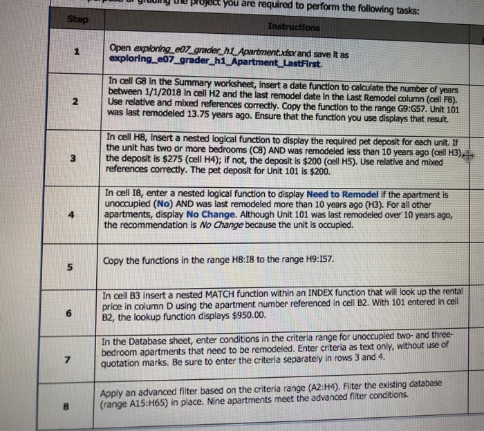  Solve step by step. I included the data. gluoing ule project