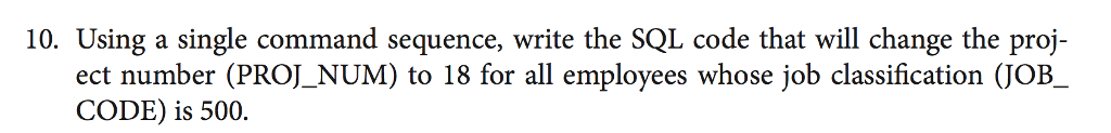 JOB_CODE DATA DECLARATION CHAR(3) VARCHAR(15) VARCHAR(15) CHAR(1) DATE CHAR(3)