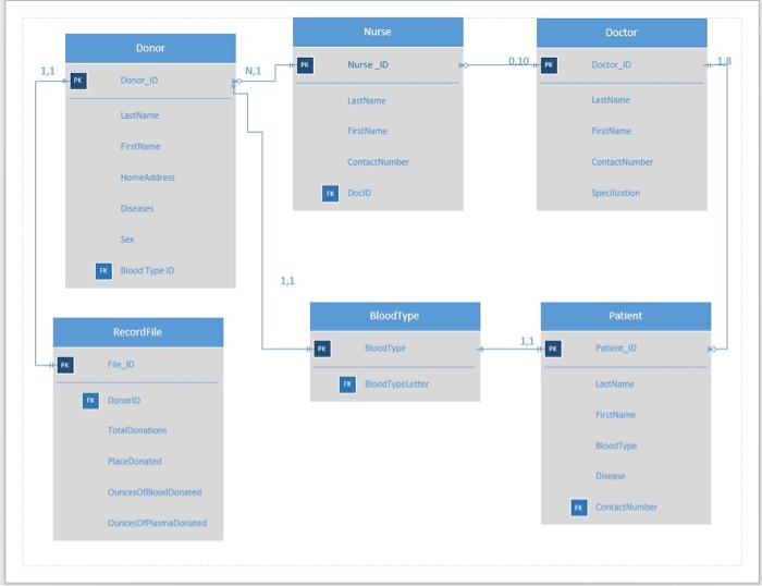 from previous two project assignments (Project Scope & ERD): 1pt Create the