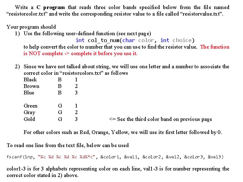 at the bottom must be used it was given by the instructor.