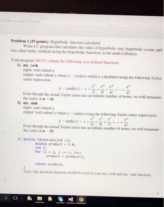  Please I want the working code in C programming and output