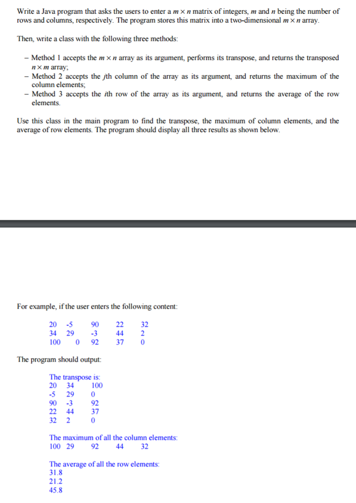  Write a Java program that asks the users to enter a