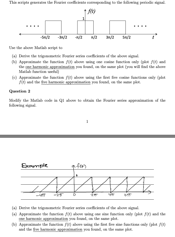  clear all; clc; close all NumberOfHarmonics = 10; N = NumberOfHarmonics-1;