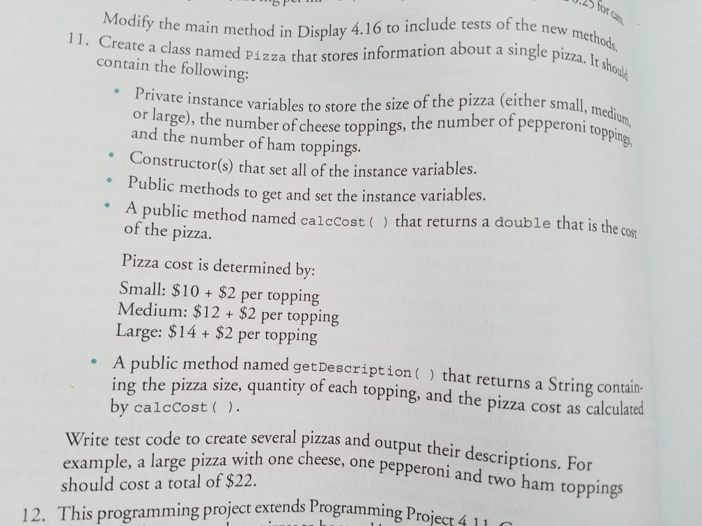 Using Java, please complete #15(last picture)! (The other pictures are all of