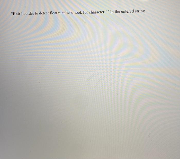 that requires a user to enter a number. The code must be