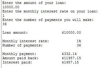 with the spacing this program has between the numbers and dollar sign.