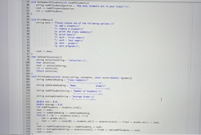 or their grade. I would like a program where I can choose