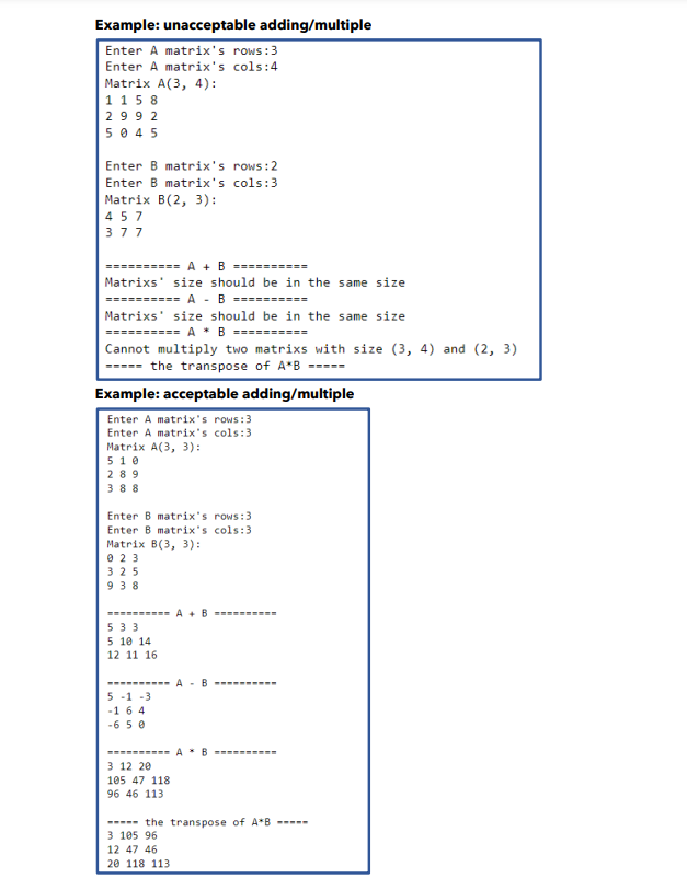 the question and example format: The following are the initial codes provided:
