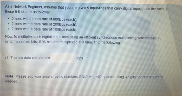 to transfer 150Kbps of data requires at least Hz of bandwidth Note"