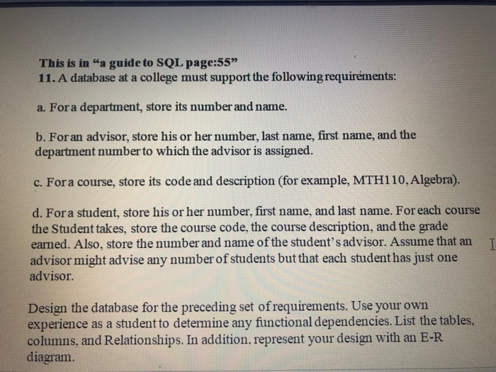55, Review question 11) Please read the textbook page 55 for the