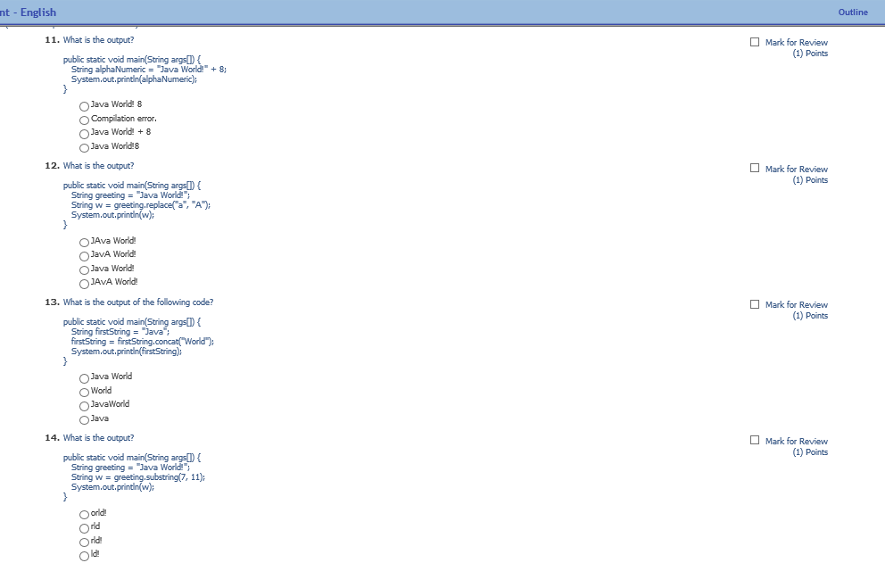 Which two are the features of the Math dass? (Choose al correct