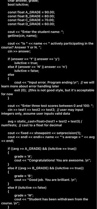 Structures // 1. Run this BEGIN file. Examine the code and analyze