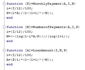 TASKS: You will need your 4 different user-defined functions created for Task
