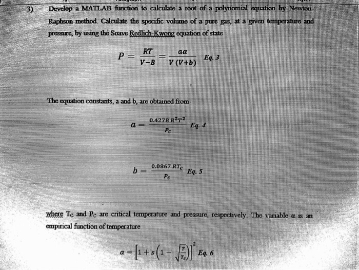  I need the matlab command to solve this question, pls someone