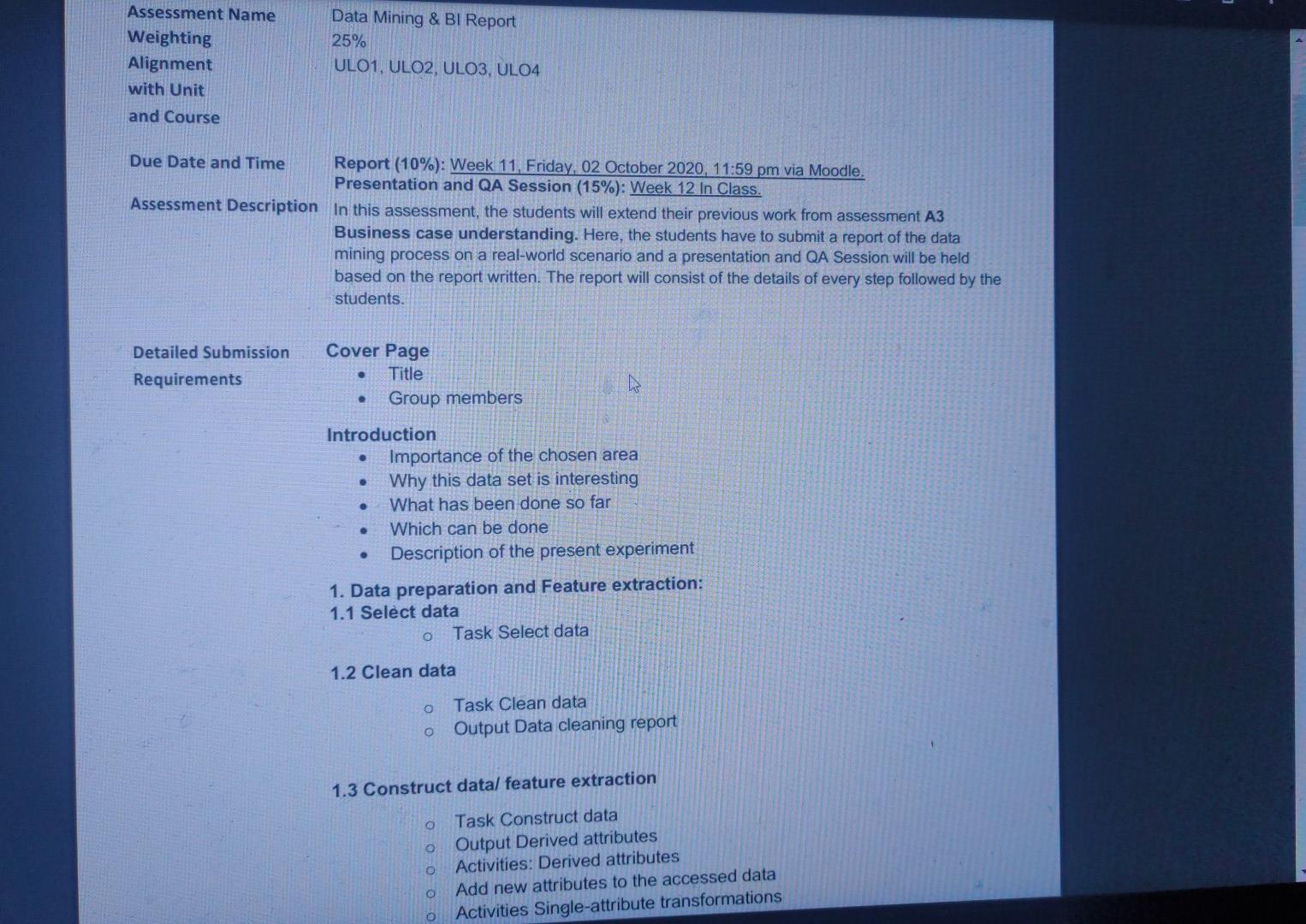 3 Generate test design 3.4 Output Model description o Activities - Describe