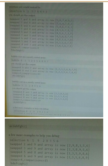 print or return any value, just swaps the 2 // characters at