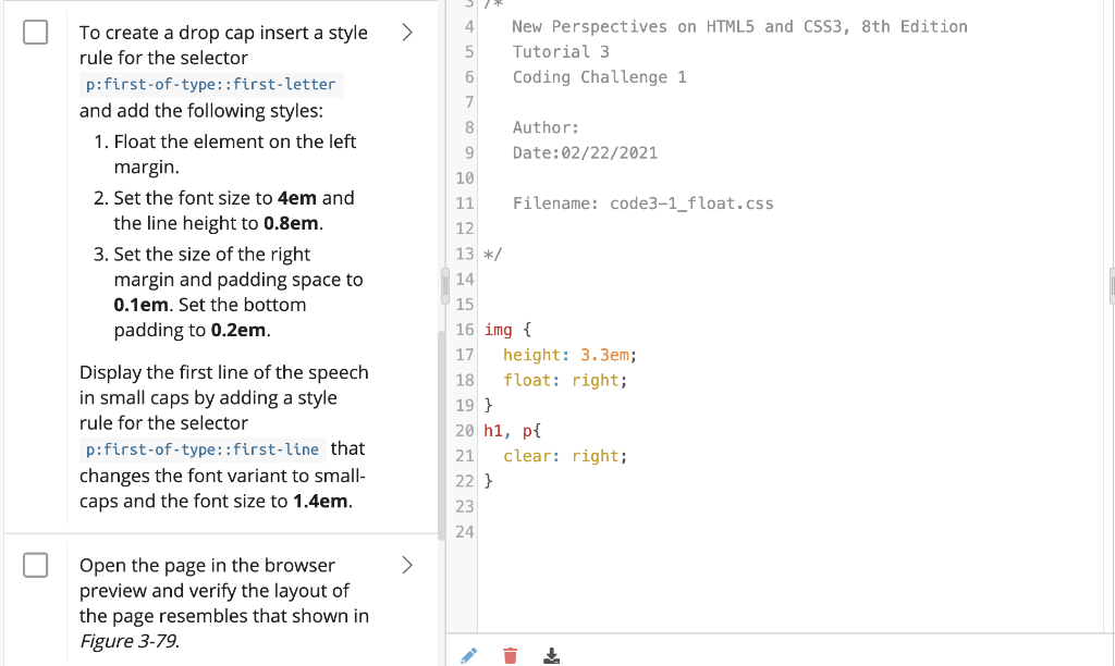 floating objects. In the first line of Lincoln's second inaugural speech a