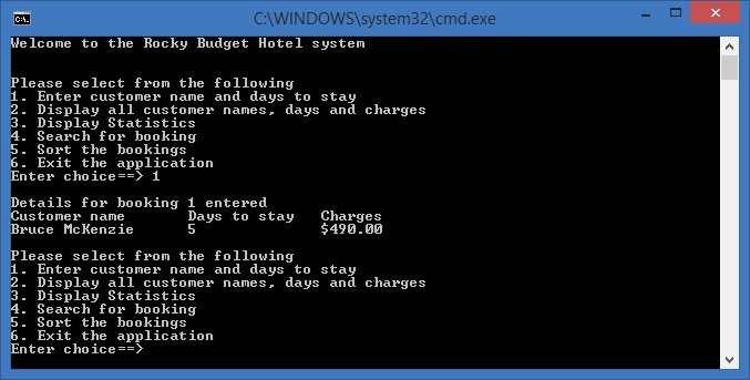 types, Java defined objects, arrays, selection and looping statements and various other