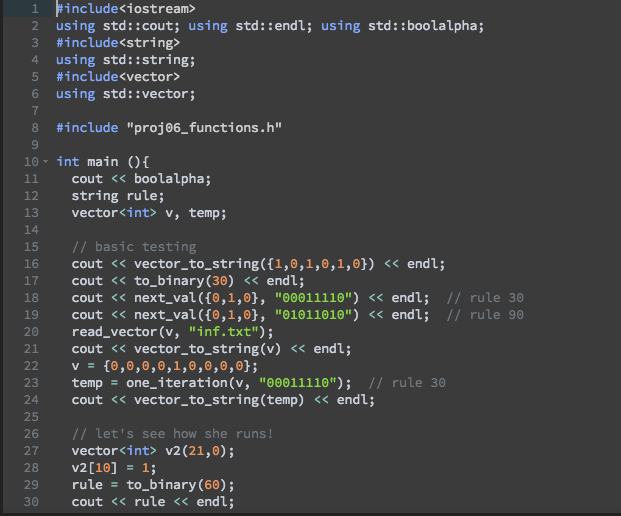 over time based on a set of update rules. The change of
