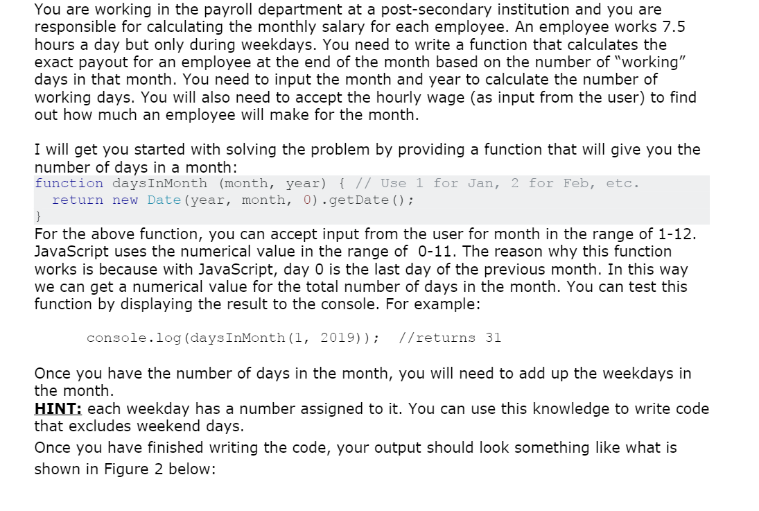 need some JScript help. Problems: the output should be this in HTML: