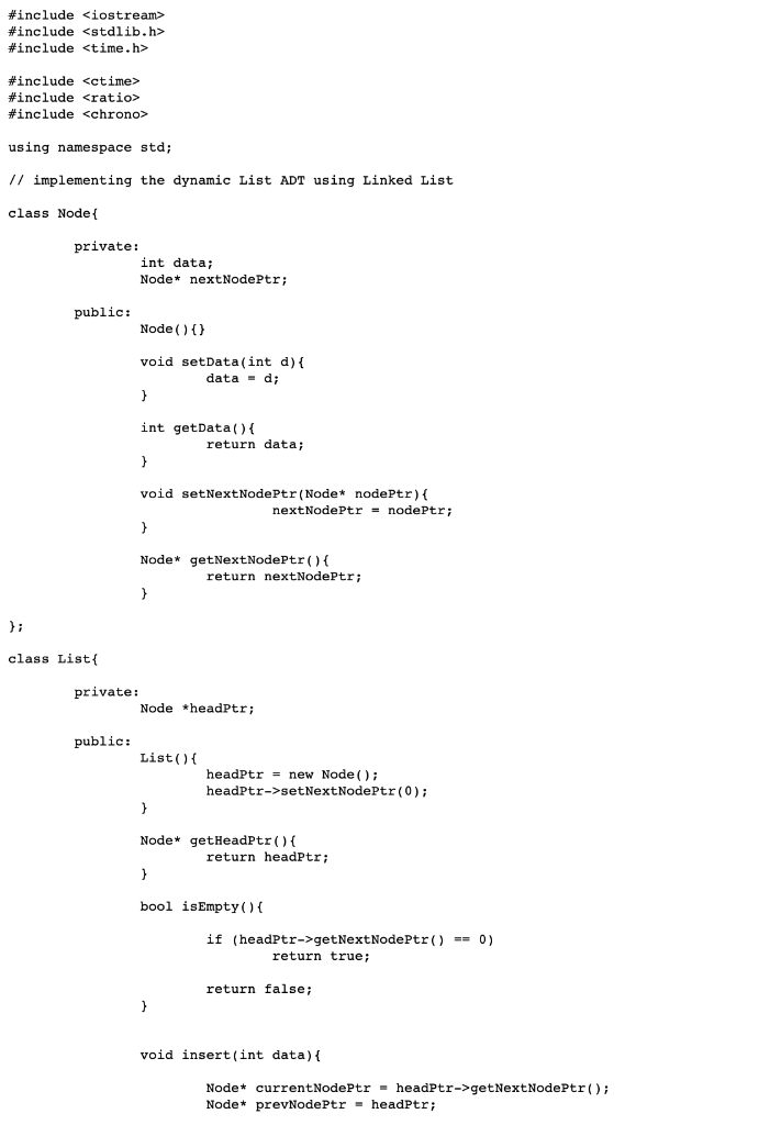 an algorithm to delete all the duplicate elements in a List ADT