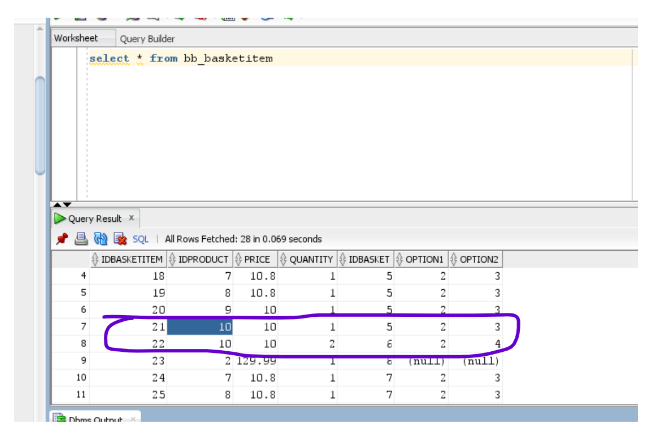 Using a Record Variable A Brewbeans application page is being developed