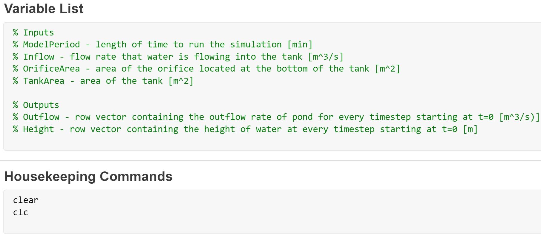 model the water level in a tank as it water is simultaneously