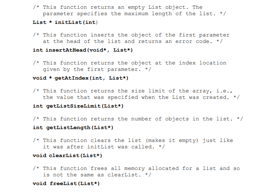 I need to code this in C. /* This function returns an