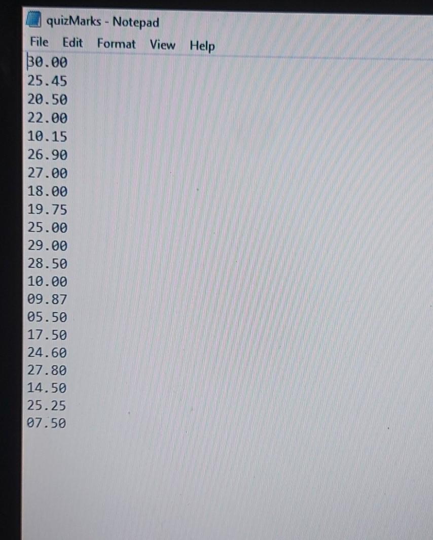 what your program does, your name as the author, and today's date.