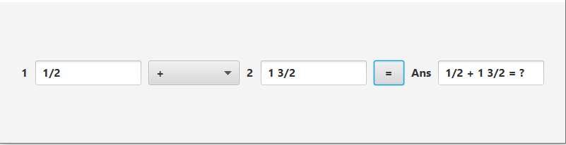  Please implement regex into this GUI calculation code snippet so that
