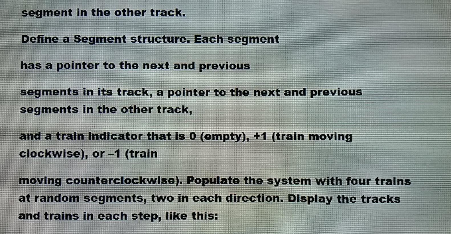 P7.12 Write a program that simulates the control software for a "people