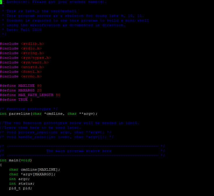 your shell should execute a command directly itself instead of running a