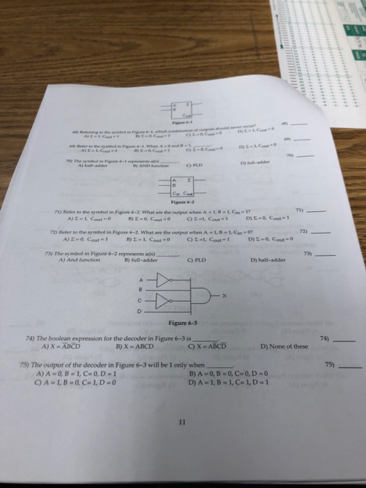 circuit to be implemented with pust AND and OR gates 2) gives